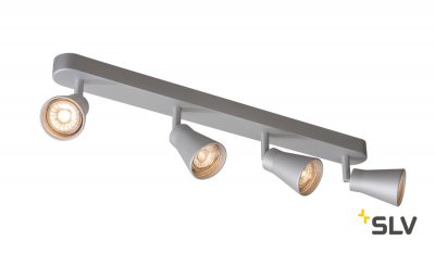 SLV 1000897 AVO QUAD CW светильник накладной для 4-х ламп GU10 по 50Вт макс., серебристый SLV 1000897 AVO QUAD CW светильник накладной для 4-х ламп GU10 по 50Вт макс., серебристый