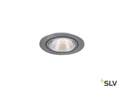 1000908 SLV KAHOLO светильник встраиваемый для лампы E27 PAR20 50Вт макс., матированный алюминий 1000908 SLV KAHOLO светильник встраиваемый для лампы E27 PAR20 50Вт макс., матированный алюминий