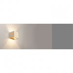 1000912 SLV SOLID CUBE светильник настенный для лампы QT14 G9 25Вт макс., желтый песчанник