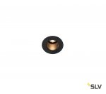 1000915 SLV TRITON MINI LED светильник встраиваемый 350мА с LED 1.2Вт, 3000К, 70лм, 12°, CRI>90, черный