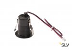 1000915 SLV TRITON MINI LED светильник встраиваемый 350мА с LED 1.2Вт, 3000К, 70лм, 12°, CRI>90, черный