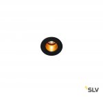 1000917 SLV TRITON MINI LED светильник встраиваемый 350мА с LED 1.2Вт, 3000К, 70лм, 12°, CRI>90, черный/ золото