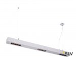 SLV 1000928 Q-LINE BAP PD 1m LED светильник подвесной 45Вт с LED 3000К, 2100лм, 30°, URG<10, CRI>90, серебристый