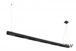 SLV 1000936 Q-LINE BAP PD 2m LED светильник подвесной 85Вт с LED 4000К, 4600лм, 30°, URG<10, CRI>90, черный