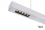 SLV 1000937 Q-LINE BAP PD 2m LED светильник подвесной 85Вт с LED 4000К, 4600лм, 30°, URG<10, CRI>90, серебристый