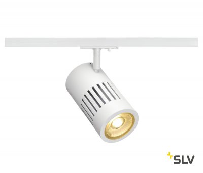 SLV 1000975 1PHASE-TRACK, STRUCTEC светильник 28Вт с LED 3000К, 2700лм, 36°, CRI>90, белый (ex 144101) SLV 1000975 1PHASE-TRACK, STRUCTEC светильник 28Вт с LED 3000К, 2700лм, 36°, CRI>90, белый (ex 144101)