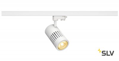 SLV 1000984 3Ph, STRUCTEC светильник 28Вт с LED 3000К, 2650лм, 60°, CRI>90, белый (ex 176011)