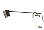 1001009 SLV ANELA LED DISPLAY светильник на струбцине с LED 10Вт, 3000К, 900лм, 50°, с выключателем, черный