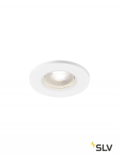 1001018 SLV KAMUELA ECO LED светильник встраиваемый IP65 с LED 6.5Вт, 4000К, 400лм, 38°, белый