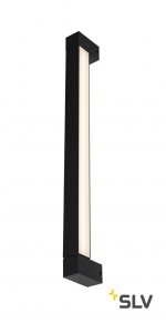 1001020 SLV LONG GRILL LED светильник накладной поворотный с LED 20Вт, 3000К, 1600лм, 110°, черный