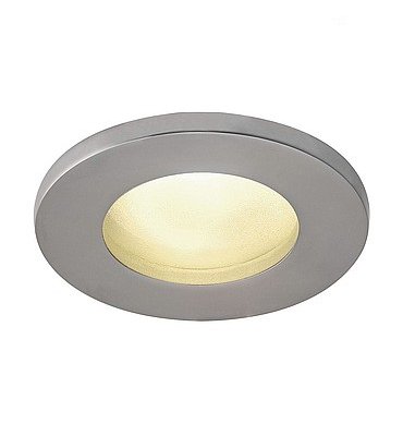 SLV 1001159 DOLIX OUT ROUND MR16 светильник встраиваемый IP65 12В для лампы MR16 50Вт макс., матовый хром