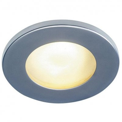 SLV 1001160 DOLIX OUT ROUND MR16 светильник встраиваемый IP65 12В для лампы MR16 50Вт макс., серебр. (ex 111008)