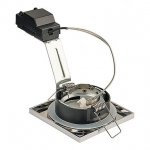 SLV 1001162 DOLIX OUT SQUARE MR16 светильник встраиваемый IP65 12В для лампы MR16 50Вт макс., хром (ex 111122)