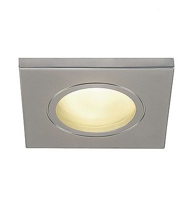 SLV 1001163 DOLIX OUT SQUARE MR16 светильник встраиваемый IP65 12В для лампы MR16 50Вт макс., матовый хром