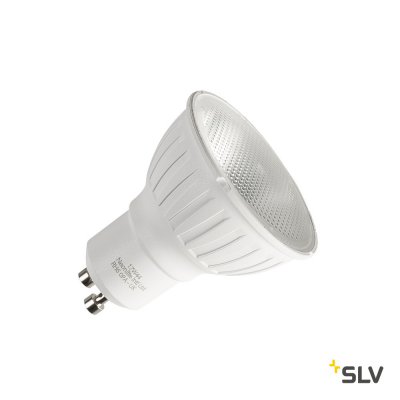 SLV 1001217 LED GU10 источник света 230В, 5.5Вт, 2800K, 500лм, 36°, белый корпус SLV 1001217 LED GU10 источник света 230В, 5.5Вт, 2800K, 500лм, 36°, белый корпус