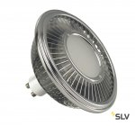 SLV 1001245 LED QPAR111 GU10 источник света 230В, 13Вт, 4000K, 1100лм, 140°, димм., алюм. корпус (ex 551654)