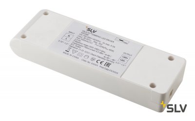SLV 1001249 SLV VALETO®, Блок питания 1050мА, 31.5-45Вт, диммируемый (шлюз), белый