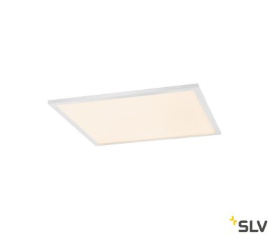 SLV 1001251 SLV VALETO®, PANEL 62x62 светильник встраиваемый 43Вт с LED 2700-6500К, 3200-3600лм, UGR<19, белый
