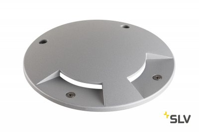 SLV 1001252 BIG PLOT COVER 2 SLOTS накладка на светильник, 2 сектора, серебристый