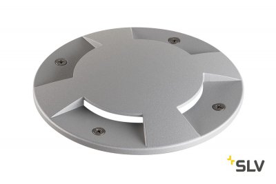 SLV 1001253 BIG PLOT COVER 4 SLOTS накладка на светильник, 4 сектора, серебристый