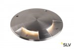 SLV 1001254 BIG PLOT COVER 2 SLOTS накладка на светильник, 2 сектора, сталь