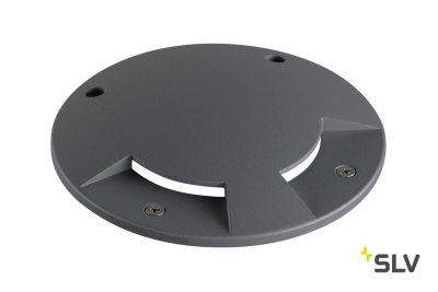 SLV 1001262 BIG PLOT COVER 2 SLOTS накладка на светильник, 2 сектора, антрацит