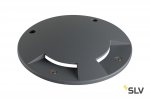 SLV 1001262 BIG PLOT COVER 2 SLOTS накладка на светильник, 2 сектора, антрацит