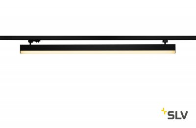 SLV 1001289 3Ph, SIGHT светильник 37.3Вт с LED 3000К, 3100лм, 120°, UGR<28, черный (ex 153610)