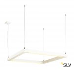 SLV 1001296 OPEN GRILL DOUBLE TWIST PD светильник подвесной 58Вт с LED 3000К, 4500лм, белый (ex 157651)