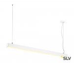 SLV 1001307 Q-LINE SINGLE LED светильник подвесной 45.8Вт с LED 3000К, 3700лм, белый (ex 155121)