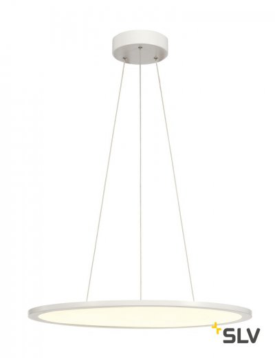 SLV 1001344 PANEL 60 ROUND светильник подвесной 42Вт с LED 3000К, 3150лм, 110°, димм. 1-10В, белый (ex 158623) SLV 1001344 PANEL 60 ROUND светильник подвесной 42Вт с LED 3000К, 3150лм, 110°, димм. 1-10В, белый (ex 158623)