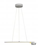 SLV 1001346 PANEL 60 ROUND светильник подвесной 42Вт с LED 2700К, 2850лм, 110°, димм. 1-10В, серебр. (ex 158632)
