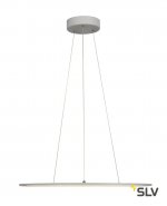 SLV 1001347 PANEL 60 ROUND светильник подвесной 42Вт с LED 3000К, 3150лм, 110°, димм. 1-10В, серебр. (ex 158633)