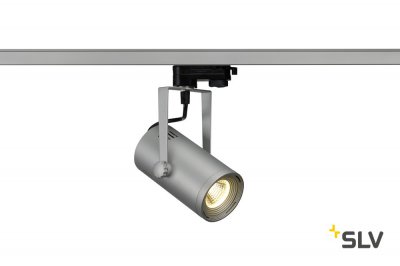 SLV 1001369 3Ph, EURO SPOT LED SMALL светильник 11Вт с LED 3000К, 650лм, 36°, серебристый (ex 153804)