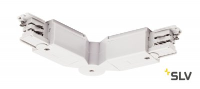 SLV 1001384 3Ph | S-TRACK, коннектор гибкий с разъёмами питания, 16А макс., белый RAL9016 (ex 175101) SLV 1001384 3Ph | S-TRACK, коннектор гибкий с разъёмами питания, 16А макс., белый RAL9016 (ex 175101)