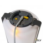 SLV 1001414 DEGANO 18 светильник IP44 3.2Вт с аккумулятором и LED 3000К, 200лм, антрацитно-серый RAL7016/ белый