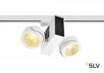 SLV 1001420 3Ph, TEC KALU 2 LED светильник накладной 31Вт с LED 3000К, 1900лм, 2х 60°, белый/ черный