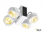 SLV 1001426 TEC KALU 4 LED светильник накладной 60Вт с LED 3000К, 3800лм, 4х  60°, белый/ черный