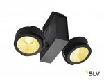 SLV 1001431 TEC KALU 2 LED светильник накладной 31Вт с LED 3000К, 1900лм, 2х 24°, черный