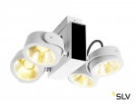 SLV 1001434 TEC KALU 4 LED светильник накладной 60Вт с LED 3000К, 3800лм, 4х 24°, белый/ черный