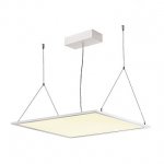 SLV 1001444 I-VIDUAL PANEL 60x60 светильник встраиваемый 1000мА 34Вт с LED 4000К, 3700лм, UGR<19, без БП, белый
