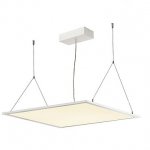 SLV 1001445 I-VIDUAL PANEL 62x62 светильник встраиваемый 1000мА 34Вт с LED 3000К, 3700лм, UGR<19, без БП, белый