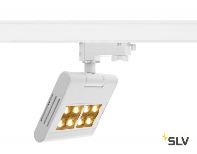 SLV 1001466 3Ph, LENITO светильник 23Вт с LED 3000К, 2450лм, 120°, белый
