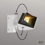 SLV 1001472 MERADO FLOOD светильник накладной 40Вт с LED 4000K, 3200лм, 115°, белый