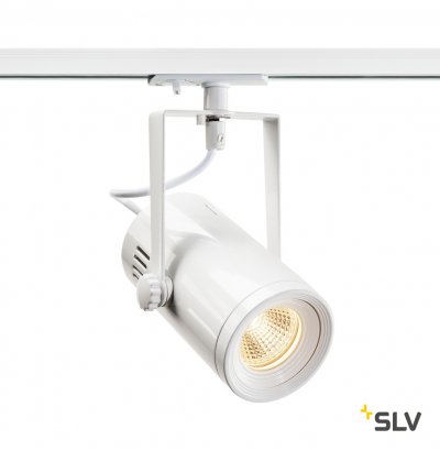 SLV 1001486 1PHASE-TRACK, EURO SPOT LED SMALL светильник 11Вт с LED 3000К, 650лм, 36°, белый