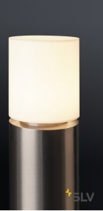 SLV 1001491 ROX ACRYL POLE 30 LED светильник ландшафтный IP44 12Вт с LED 3000K, 690лм, сталь/ белый