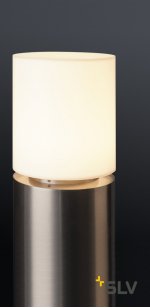 SLV 1001491 ROX ACRYL POLE 30 LED светильник ландшафтный IP44 12Вт с LED 3000K, 690лм, сталь/ белый