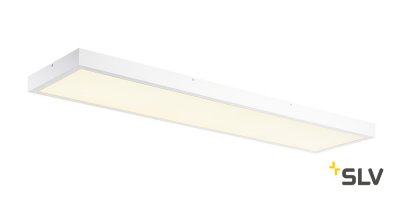 SLV 1001506 LED PANEL CL светильник накладной 45Вт с LED 4000К, 3400лм, UGR<19, 120х30 см, белый