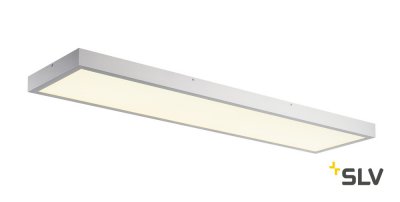 SLV 1001509 LED PANEL CL светильник накладной 45Вт с LED 4000К, 3400лм, UGR<19, 120х30 см, серебристый