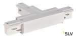 SLV 1001518 3Ph | EUTRAC®, T-коннектор с разъёмом питания, GND слева, 16A макс., белый RAL9016 (ex 145631)